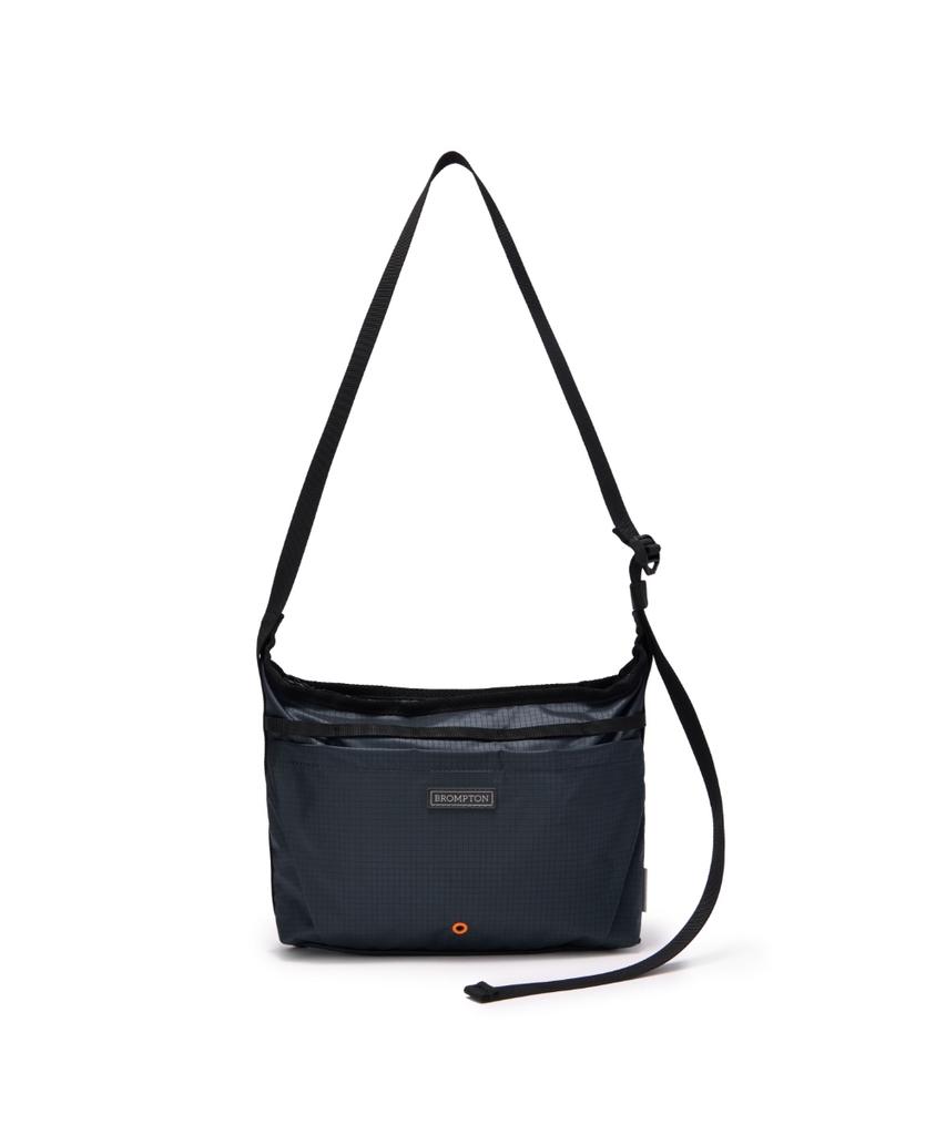 Brompton London Lightweight Musette Bag - Charcoal (P265Acr102)
