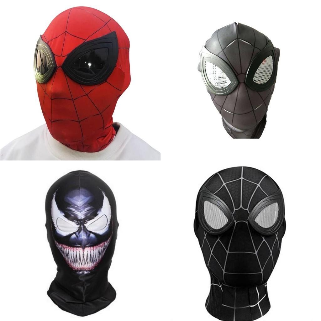 Spider-man Halloween Costume For Kids And Adults Funny Spiderman Mask Headgear