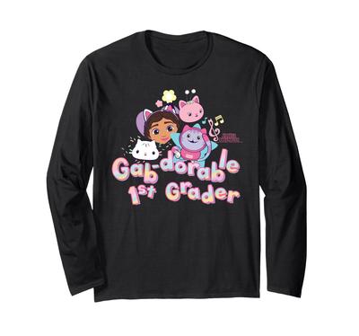 DreamWorks Gabby's Dollhouse 1st Grade Long Sleeve T-Shirt