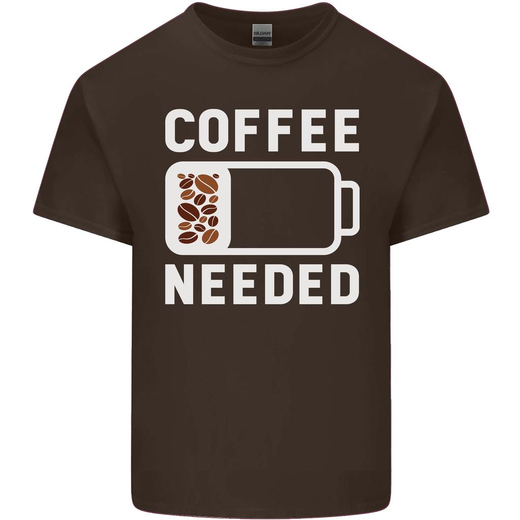 Coffee Needed Funny Addict Unisexs Light Cotton TShirt