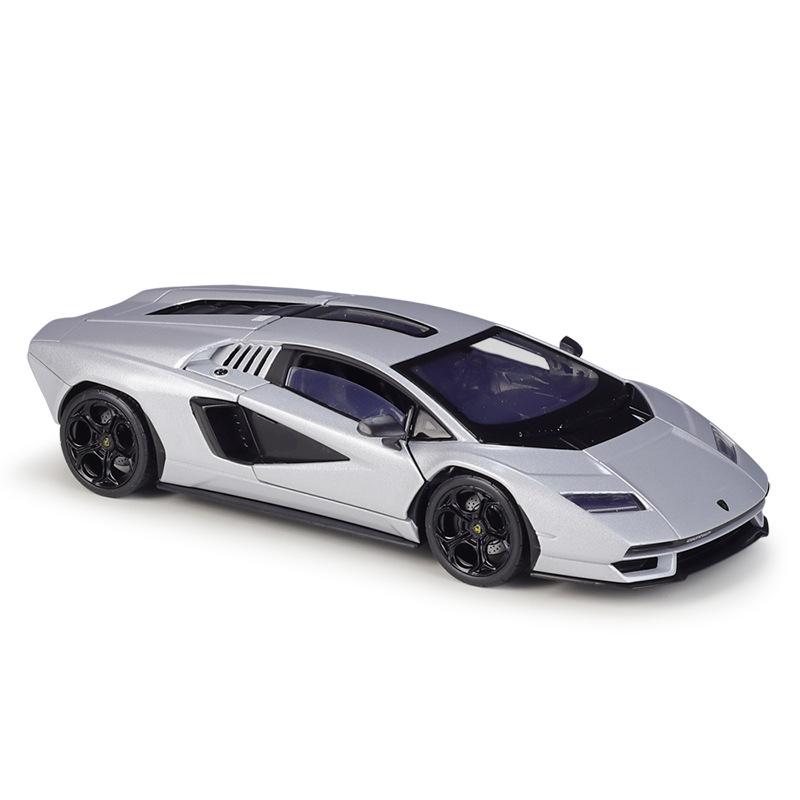 

Welly 1/24 Lamborghini Countach LPI800-4 Сплавная Миниатюрная Машина Литой Металлический Масштаб Модель Автомобиля Коллекция Детская Игрушка Транспортное Средство Подарок серебряный