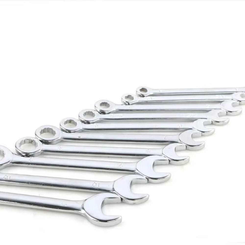 Double Ended Miniature Wrench Set 4-11mm Range Double End Wrench Set Mechanical Maintenance
