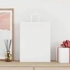VidaXL Paper Bags 50 Pcs with Handles White 32x12x42 Cm, Paper Bag, Paper Gift Bag, Paper Gift Bag, Bag 4101830