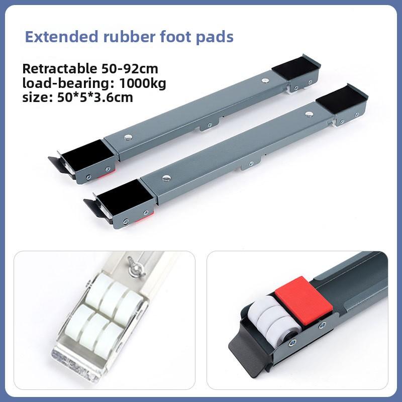 Universal Refrigerator Drum Washing Machine Base, Adjustable Mobile Bracket, Balcony Shelf, Anti-rust Bracket