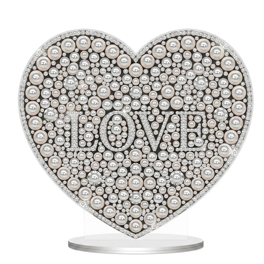DIY Rhinestones Paintings Ornaments Set for Adults Beginners 7.48x5.12 Inch for Desk & Room