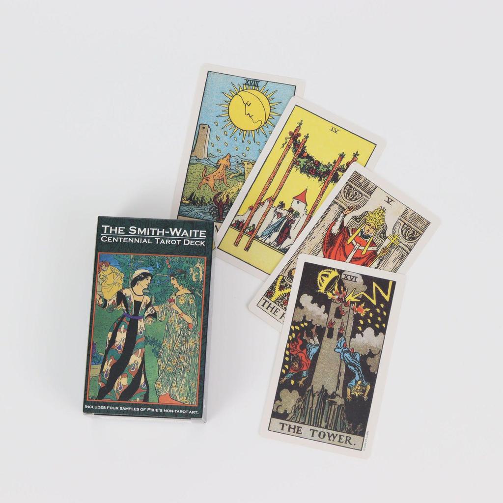 English Tarot Large Size Spirit Eye Bright Prophet with English Manual (12x7cm)