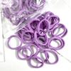 20/50 STÜCKE/Set Haargummis für Frauen Mädchen Basic Haargummis Seile 4cm Einfaches Elastisches Stirnband Haarschmuck Pferdeschwanzhalter