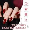 LIMEGIRL 8 Colors UV Gel Nail Polish Set, Long-Lasting Shine, Quick Dry, Soak Off LED Gel Nail Kit