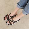 Summer New Style Flat Sandals Slippers Seaside Waterproof Beach Shoes Casual and Comfortable Flatheeled Women's Slippers Sandals