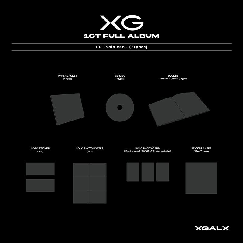 [PRE ORDER] XG – 1st Full Album (Solo Ver.)