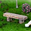 Micro Landscape Romantic Craft Resin Double Stool Bench Garden Figurine Decor