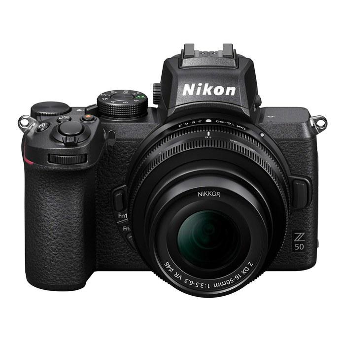 Nikon Z50 Mirrorless 4K Video Camera with NIKKOR Z DX 16-50mm f/3.5-6.3 VR Lens - Black