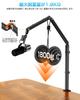 KUUVAN Microphone StandBoom Arm, 1.8kg Weight Capacity, Aluminum, for Condenser Microphones, Adjustable Angle, Foldable, Cable Management, Includes
