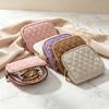 PU Jewelry Pouch Multi-Layer Compartments Jewelry Organizer Bag New Tangle Free Case  For Women
