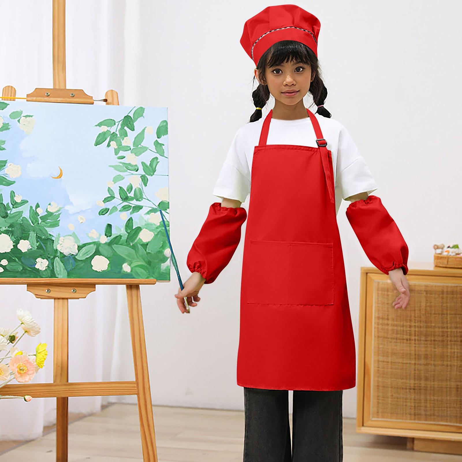 

Персонализированный фартук, поварской колпак для подростков и детей XL винный