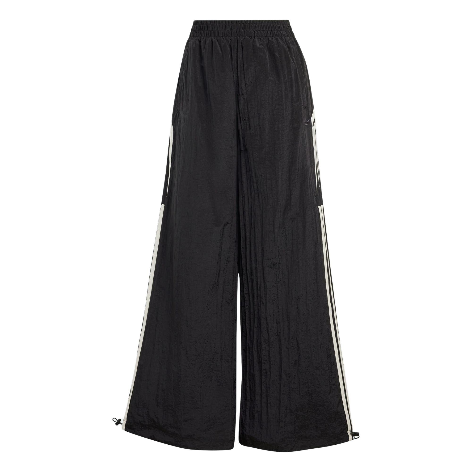 

Adidas Originals Atlanta Cutline Knit Sports Pants Loose Retro Casual Trousers Women Black IW5509 XL