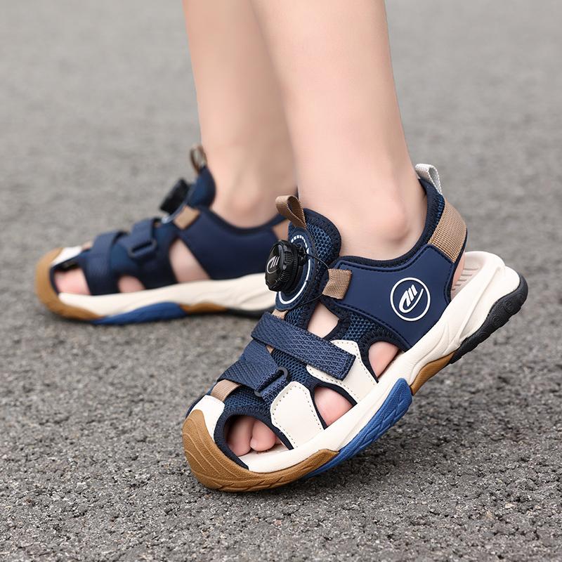28-39 Kinder Sommer Mode Baotou Sandalen Outdoor Strandschuhe Lässige Sportschuhe