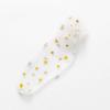 Femmes Transparent Stockings Sexy Harajuku Mesh Socks Frilly Chiffon Daisy Lace Socks Women