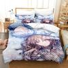 3D The Ice Guy & His Cool Female Comfortable Bed Cover Pillowcase Bedkeeping Set Kids Bedroom Decoration Home Textile