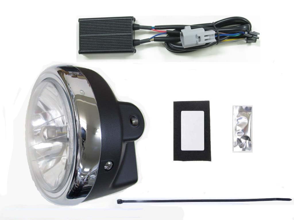 PROTEC LED Headlight for Multi-Reflector Kit, 3000k, 25~, W230/Meguro S1, LBH-K06, 64026-30