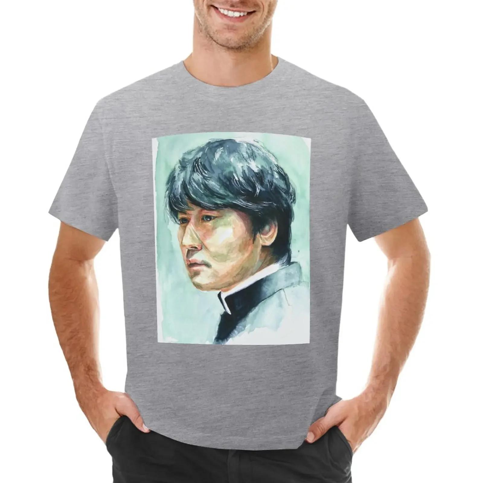 THIRST Kangho Song TShirt boys whites Aesthetic clothing hippie clothes plus size tops mens clothes S