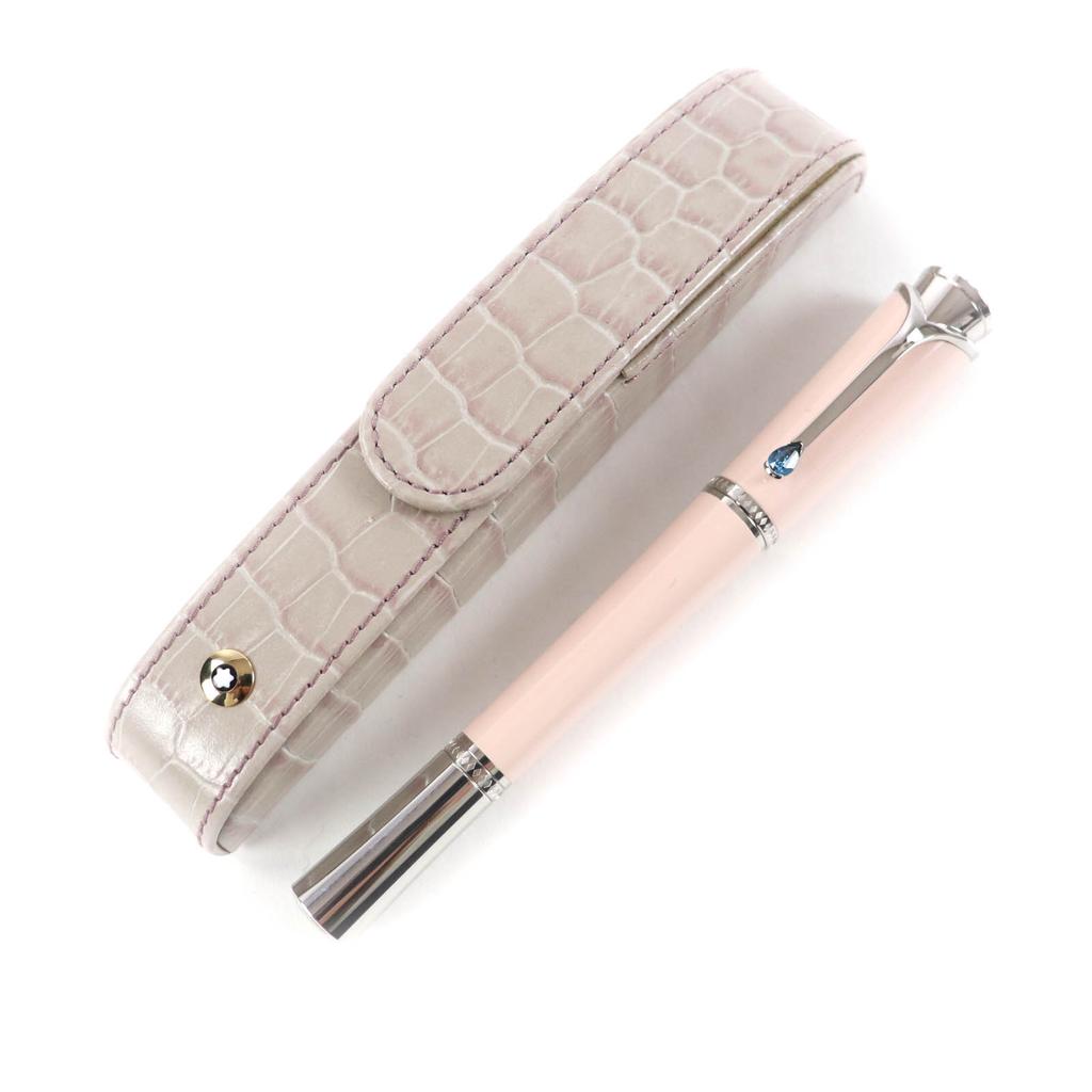 Excellent MONTBLANC Ballpoint Pen Muse Edition Poudre Pale Pink Women MB115273 Used