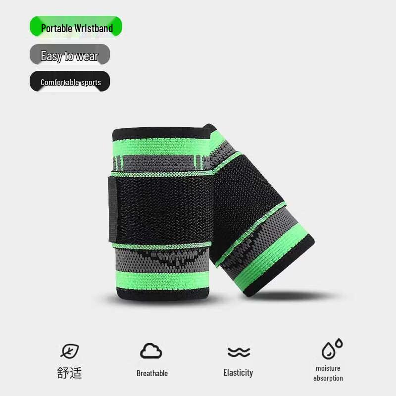 TULX Knitted Sports Wrist Support Bandage (3-Pack)