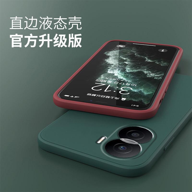 Applicable to Huawei Honor x11i mobile phone case, new Honor x11i liquid silicone honorx11i straight edge soft case x