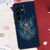 Samurai Oni Mask Case For Samsung Galaxy S26 Ultra S23 S22 S21 S20 S24 S25 Ultra S10 Plus S25 FE Cover Shell