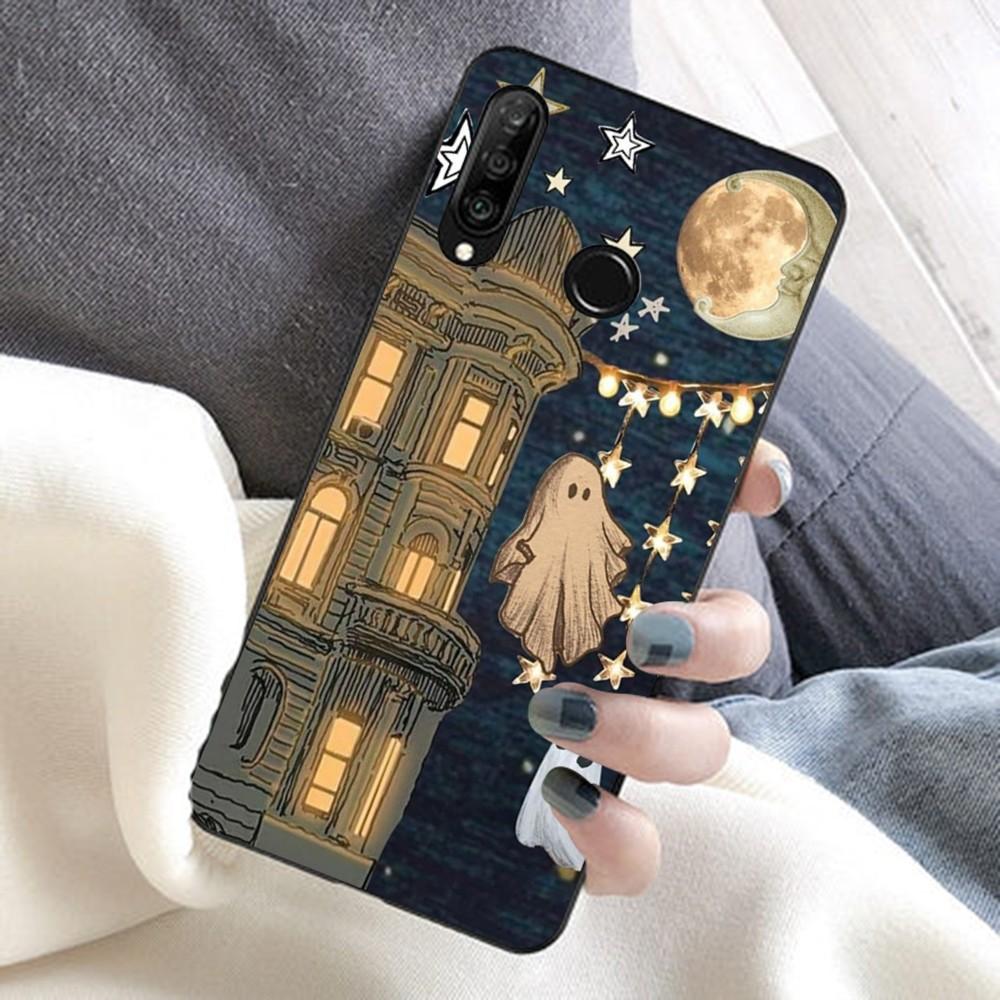 Little Ghost Phone Case For Huawei Honor 10 Lite 9 20 7A 9X 30 50 60 70 Pro Plus Soft Silicone Cover