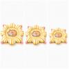 Pet Bed Cushioned Round Flower-Shaped Cat Lightweight for Bedrooms