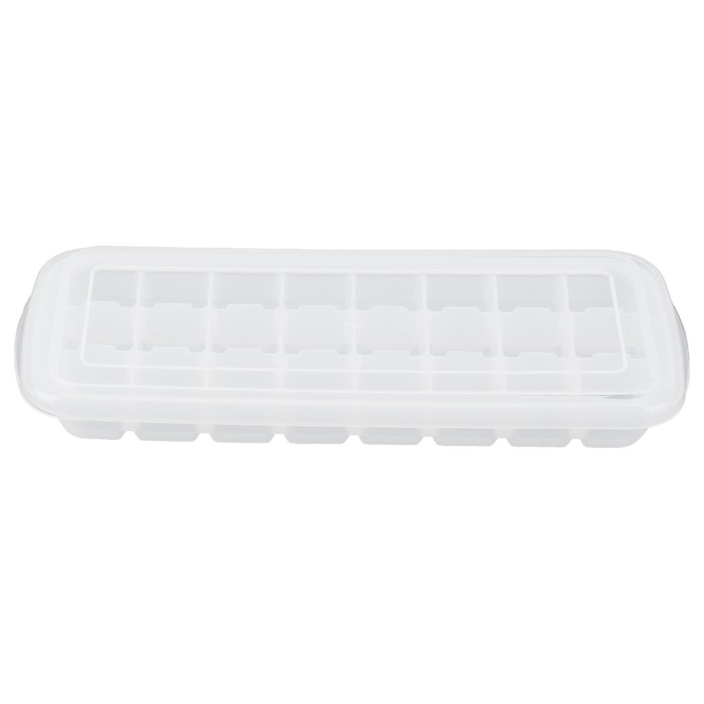 24-Grid Small Cubes Silicone Ice Tray with PP Lid Silicone Ice Mold for Home Kitchen Ice Mold Kitchen Supplies Ice Tray with Lid