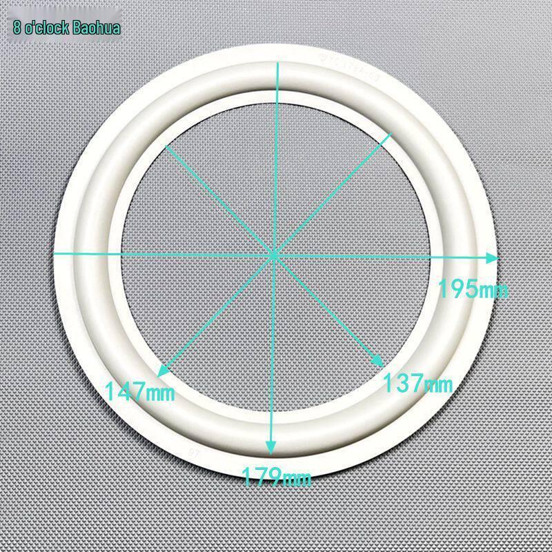 Rubber Edge Repair Ring for Speaker Horns - Available In Sizes 1.5 To 12 Inches
