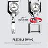 1Pcs Metal Car Styling Emblem Keychain Key Chain Rings For Mercedes Benz C180 C200 C260 C300 W108 W124 W126 W140 W168 W169 W176