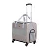 Large Capacity Pet Travel Cage: Breathable Trolley Bag for Cats & Dogs