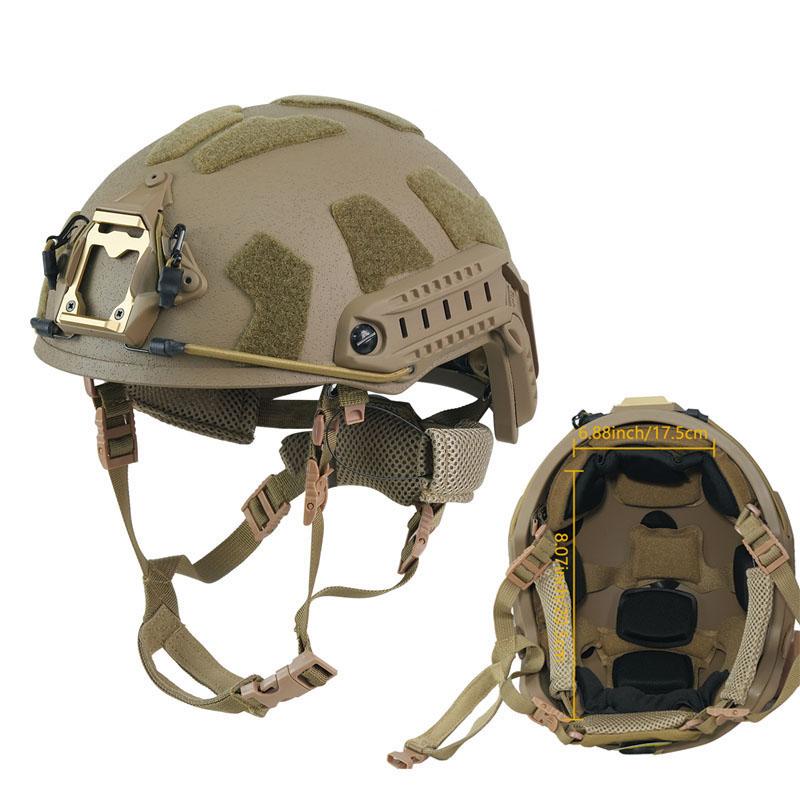 BOOIU Fast Tactical Helmet Wendy Suspension System Fiberglass Outdoor Activity Training Safety Riot And Rapid Protection Helmet