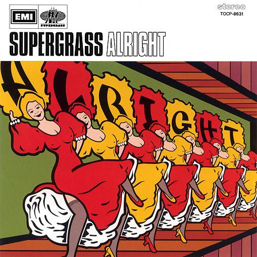 

CD SUPERGRASS - Alright TOCP8631 EMI 1995 Japan ObiRock Used