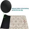 The Persian retro-style large mouse pad with rubber anti-slip lockstitch craftsmanship is suitable for laptop games