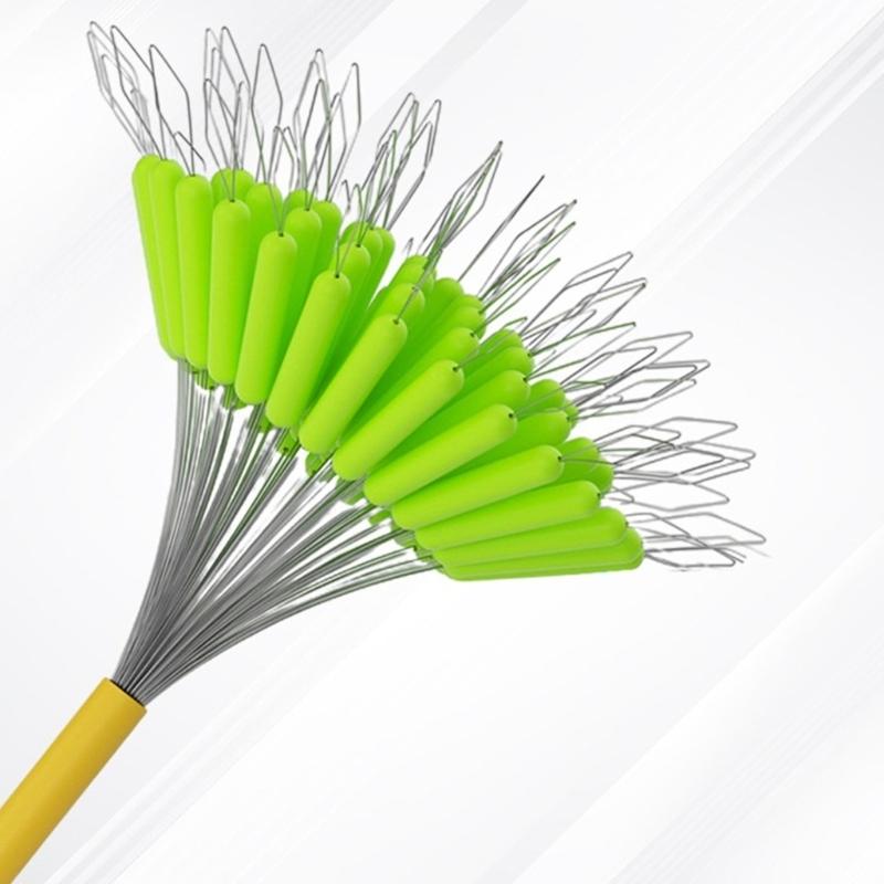 Zylinderförmige Angelposen Space Bean Stopper für Angelschnur Perlenstopper für Angelmontagen Schwimmend