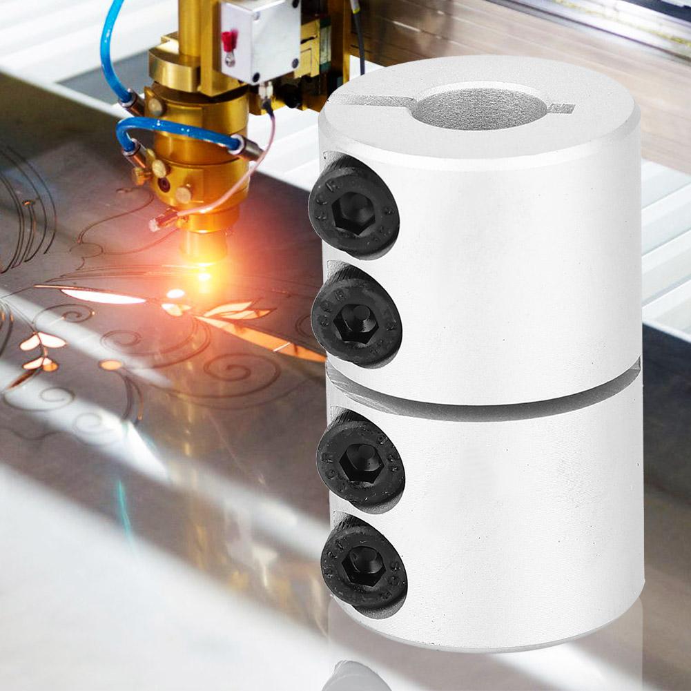 D25 X L40 Clamping   Coupling Aluminum Alloy Shaft Coupling for Engraving Machine(D25*L40 Inner Hole 6.35 To 8 )