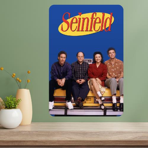 Seinfeld Metal TV Show Poster Sign 20x30cm(7.8x11.8inch)