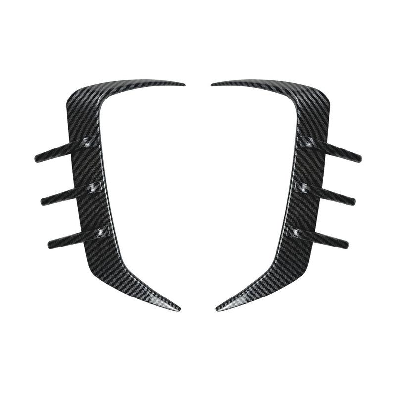 For BMW 5 Series I5 G60 M Sport 2024-2025 Car ABS Carbon fiber rear air knife air outlet car sticker exterior accessories