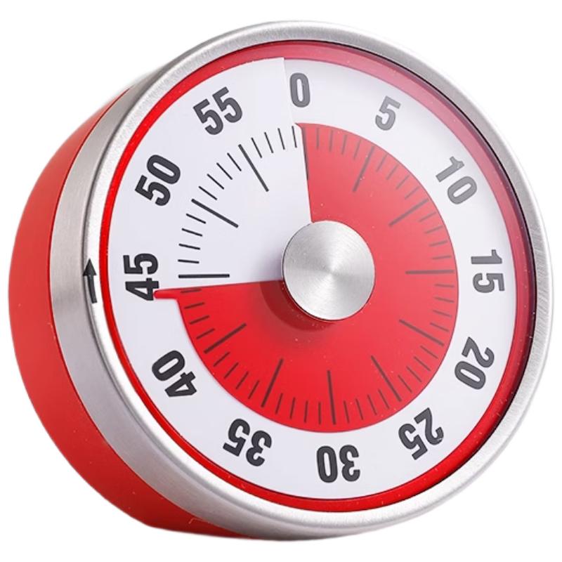 Deming Kitchen Timer Mechanical Core, Visualized Time Magnetic Timer, Kitchen Baking Countdown Timer