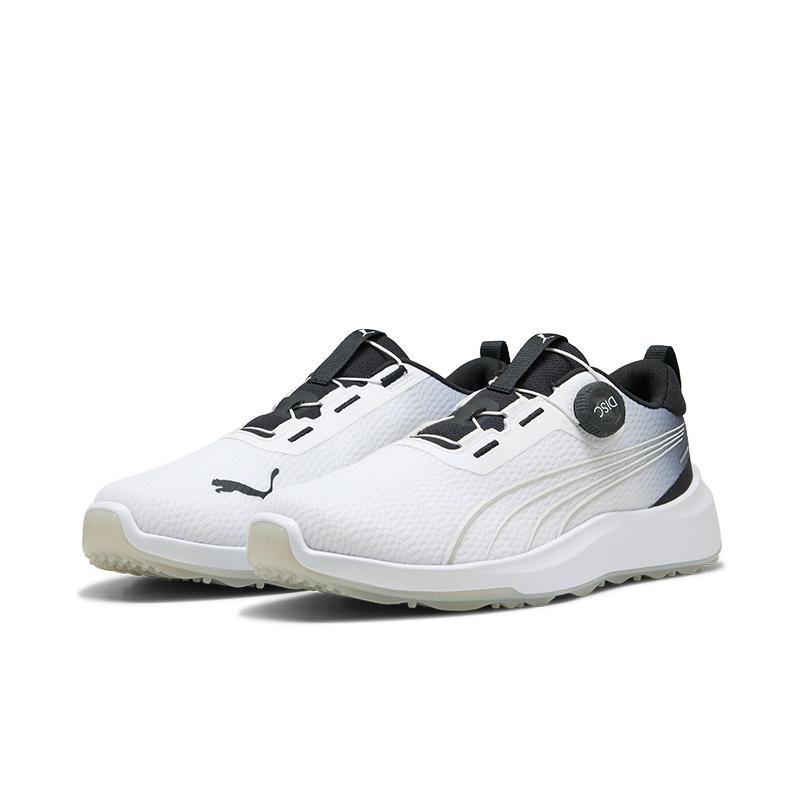 Puma Innovate Sports Disc Versatile Comfortable Golf Shoes Men Sneaker White Black 313219-04