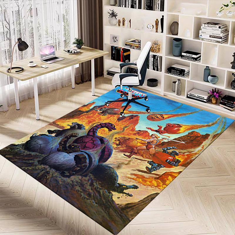Masters Universe Adventure Carpet For Playroom Bedroom Living Room Sofa Home Decorkids Game Area Rug Nonslip Floor Mat