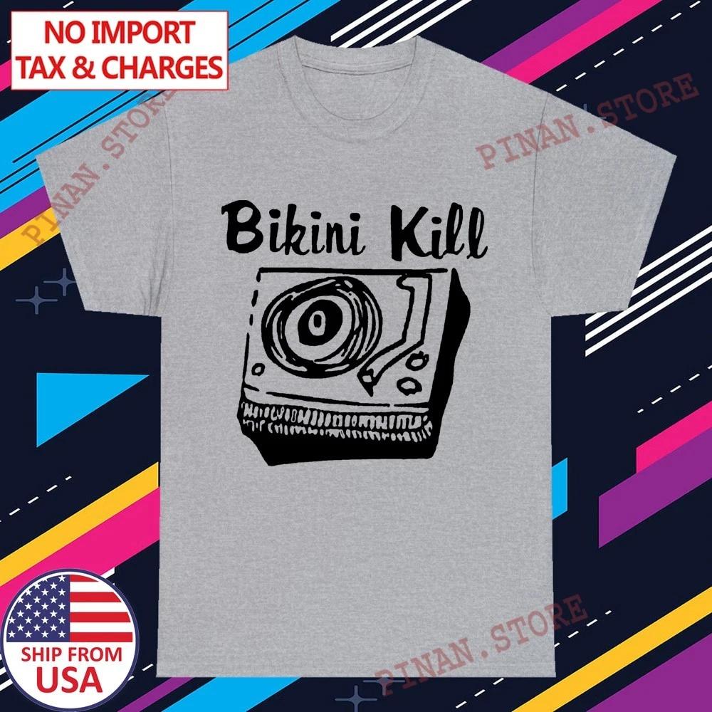Bikini Kill Men s Grey Size S-5XL XL