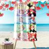 Nakano Mikuko 2D Flat Print Beach Towel, Large Soft Quick Dry Towel for Beach Camping Swimming.NSTJ0928121