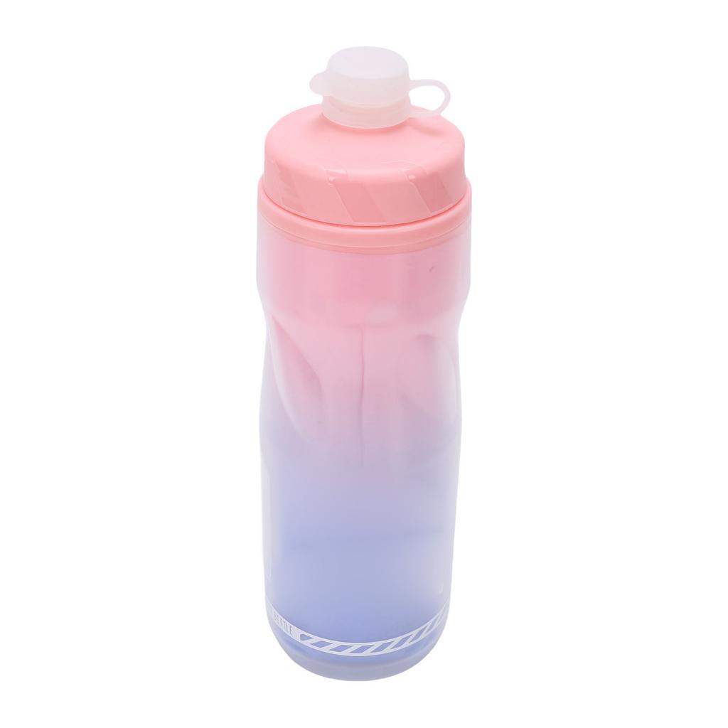 Bike Water Bottle 610ml Large Capacity Insulated Squeeze Cycling Drink Bottle for Hiking Running Travel