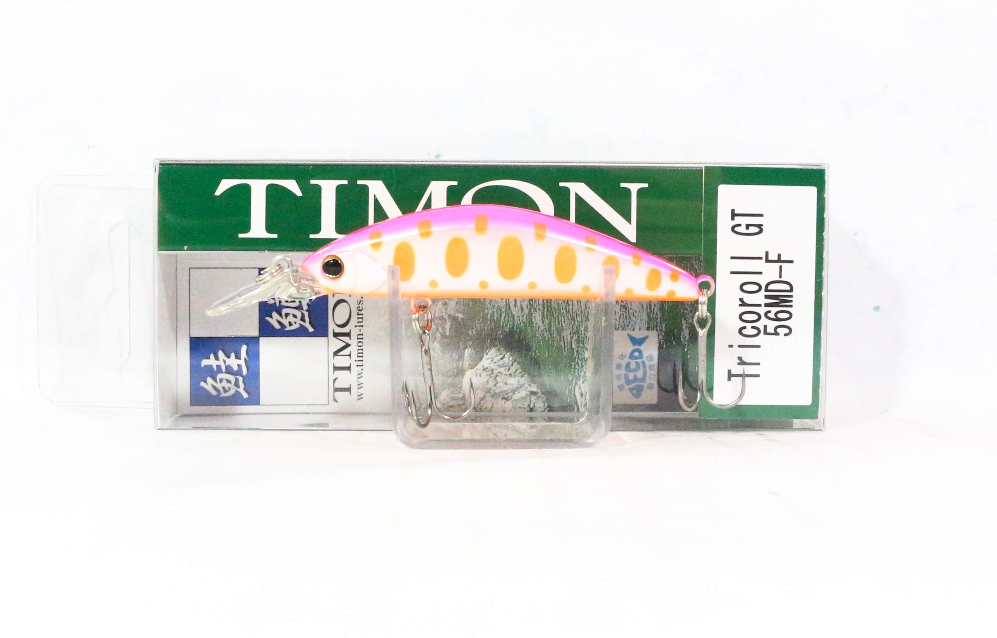 JACKALL Lure TIMON Tricolor GT Shinshu Yukishiro Pink 56MD-F