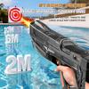 Kids Electric Water Gun Vivid Light Long Range Automatic Water Absorption Squirt Guns Summer Outdoor Beach Toys For Kids